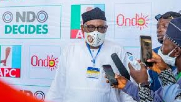 Ondo 2020: Akeredolu wins APC ticket